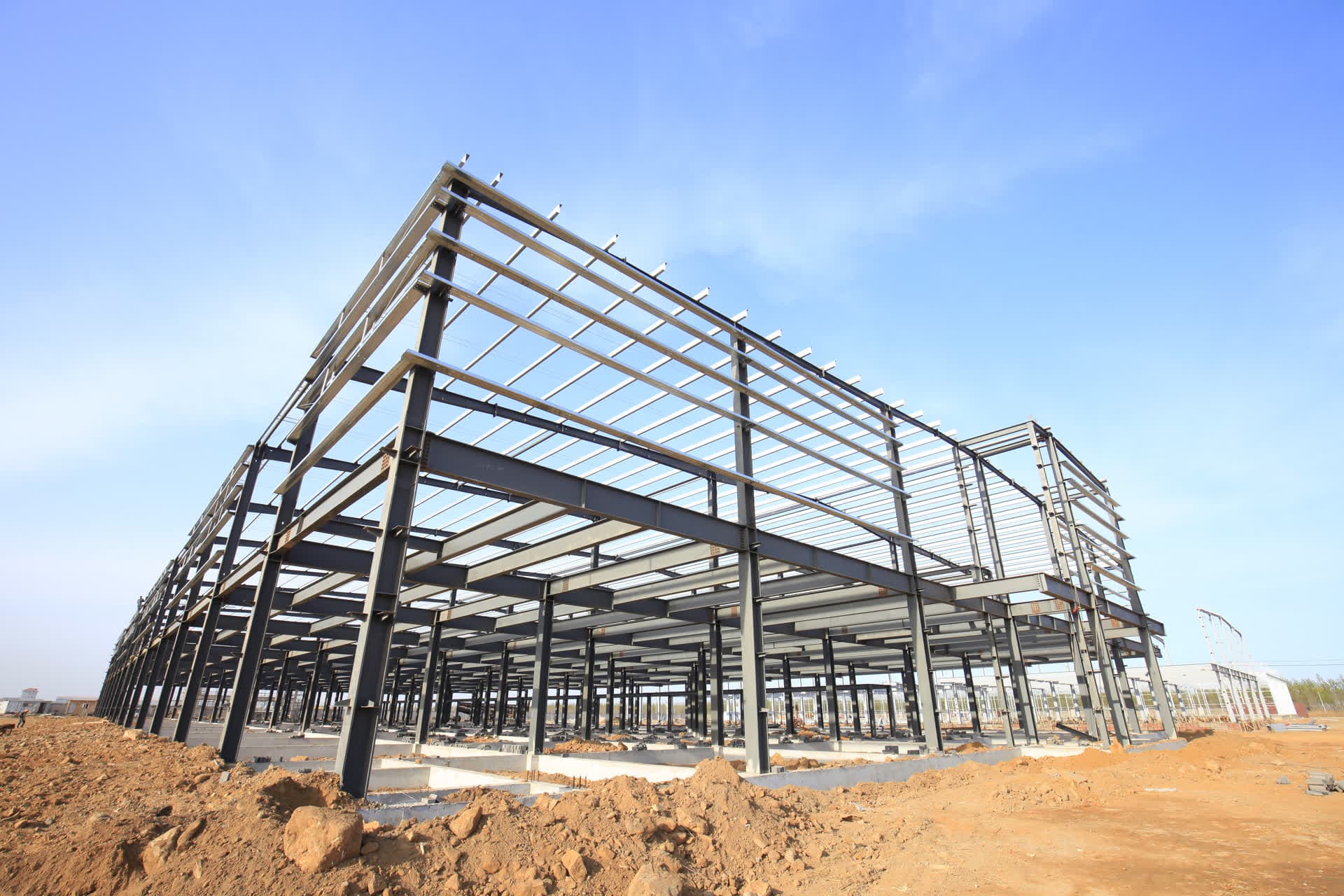 Build-to-suit industrial building by Baumex in Mexicali